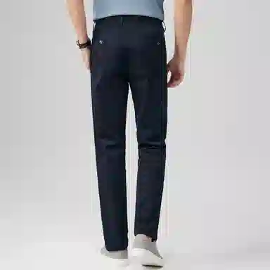 红豆 凉感棉质挺括舒适轻薄长裤西裤休闲裤 男款