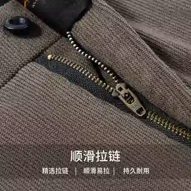 红豆 灯芯绒垂感顺滑保暖细密条绒轻商务日常百搭长裤休闲裤 男款