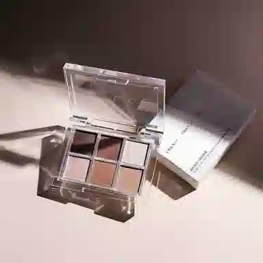 蒂洛薇 六色 眼影盘大地色系 不卡粉不脱妆持久润泽清透烟熏自然防水彩妆