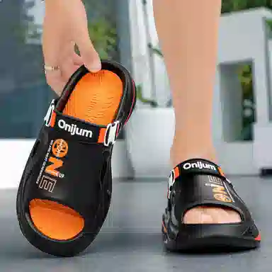 南极人 软底时尚踩屎感运动户外 沙滩凉鞋 男女同款