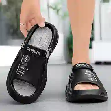 南极人 软底时尚踩屎感运动户外 沙滩凉鞋 男女同款