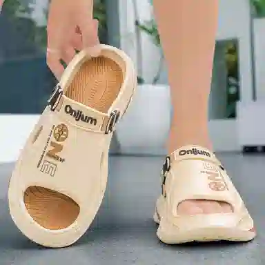 南极人 软底时尚踩屎感运动户外 沙滩凉鞋 男女同款