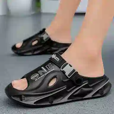 南极人 软底时尚踩屎感运动户外 沙滩凉鞋 男女同款