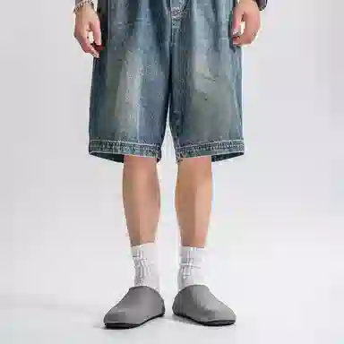 南极人 勃肯复古轻奢高级感软底舒适通勤 橡胶底 静音防磨包头拖鞋 男款