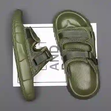 南极人 时尚百搭舒适日常潮流外穿通勤踩屎感软底一字拖鞋 男款