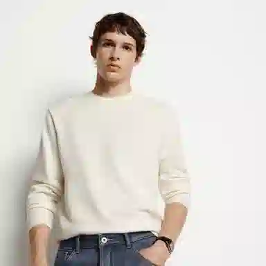 Semir Basic Cashmere Crewneck Sweater