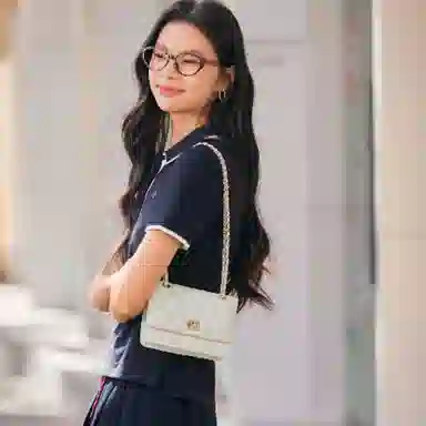 Semir Crossbody Bag Black/Pink