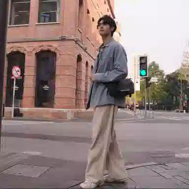 森马 户外运动骑行 织物 胸包 小号 男女同款情侣款 黑色