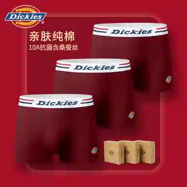 Dickies 10A Antibacterial Cotton Boxer Briefs Set