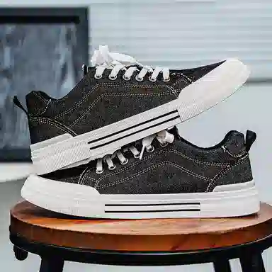 Nanjiren Denim Low Top Sneakers