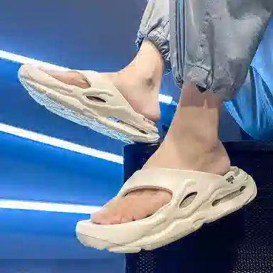 南极人 户外时尚潮流百搭运动 防滑人字拖鞋 男女同款