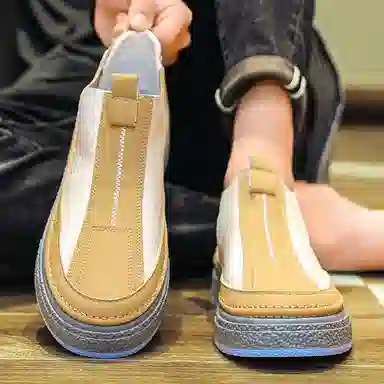 南极人 超纤皮 百搭简约潮流 切尔西靴 男款