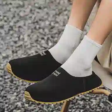 南极人 舒适时尚潮流勃肯鞋简约日常百搭 静音防磨包头拖鞋 男款