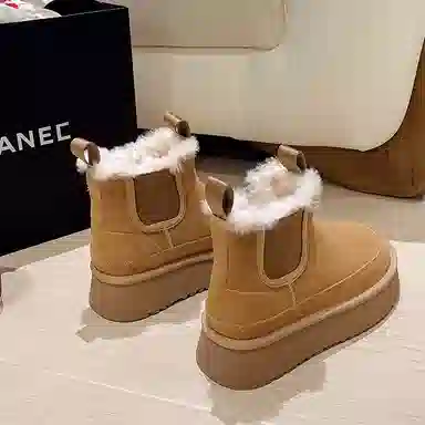 CHERRY&KALIKA Snow Boots Chestnut