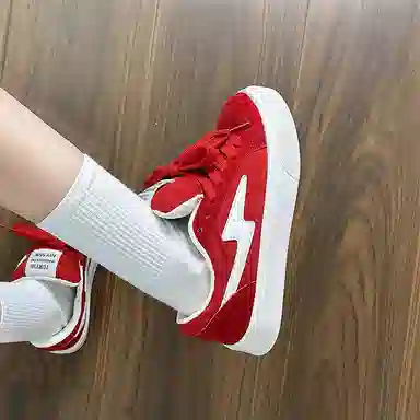 CHERRY&KALIKA Lightning Sneakers Wine Red