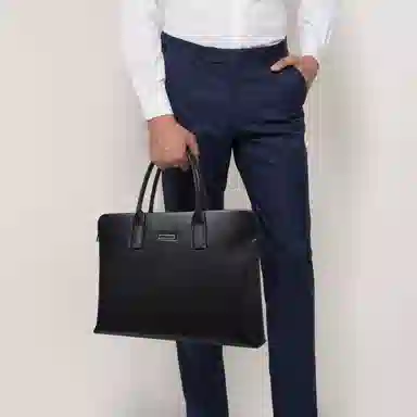 Oldman Head Business Briefcase Black