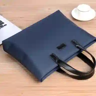 Oldman Head Business Casual Briefcase Black Blue