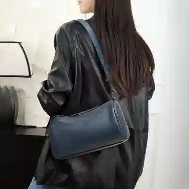 老人头 经典优雅简约时尚百搭 头层牛皮 单肩包 常规 女款 多色