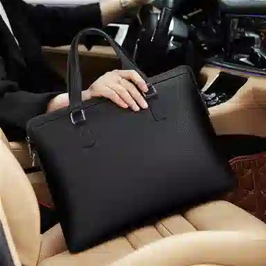 Oldman Head Classic Business Briefcase Black