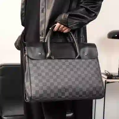 Laorentou Briefcase Black/Grey