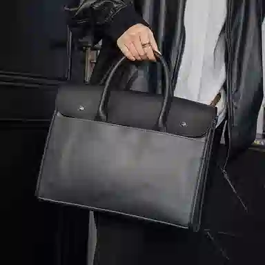 Laorentou Briefcase Black/Grey