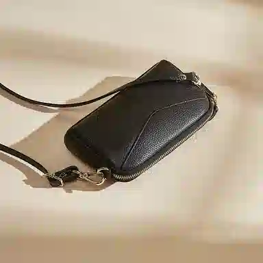 老人头 百搭优雅通勤轻便高级质感简约 头层牛皮 单肩包 女款 多色