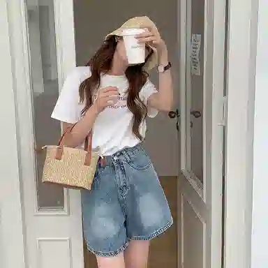 老人头 慵懒简约度假风时尚 织物 手提包 常规 女款 多色