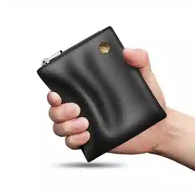 老人头 商务简约时尚百搭便携 头层牛皮 钱包 男款 多色