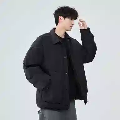 MIIOW Trend Party Series 90 Duck Down Retro Hoodie Jacket