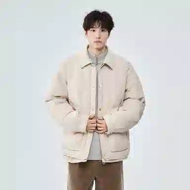 MIIOW Trend Party Series 90 Duck Down Retro Hoodie Jacket