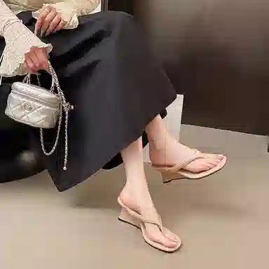 美洲爵士 简约日常舒适百搭潮流人字拖鞋 女款