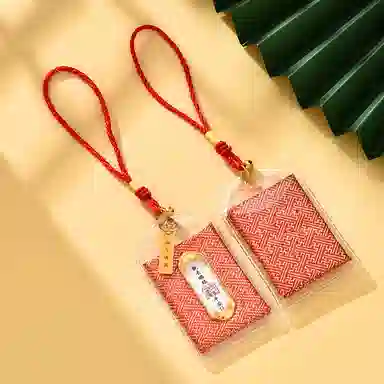 千桐 天官赐福 个性创意 瑞光财运 织物 挂件 男女同款情侣款