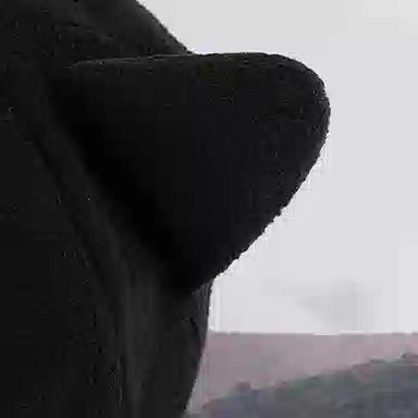 千桐 二次元呆萌宅系少女可爱猫娘猫耳颜文字爪印颗粒绒 棉 鸭舌帽 女款