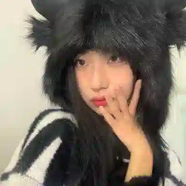 千桐 牛魔王牛角护耳帽 搞怪冬日防寒保暖 棉 涤纶 绒线帽 男女同款情侣款