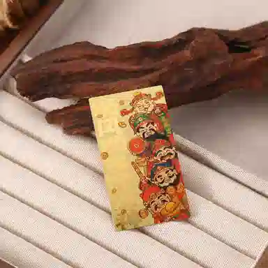 千桐 顺风顺水顺财神新中式国潮风手机贴好运纳福好事成双美好寓意个性创意高级感 合金 挂件 男女同款情侣款