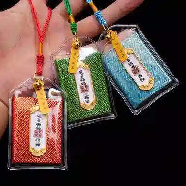 千桐 天官赐福 个性创意 瑞光财运 织物 挂件 男女同款情侣款