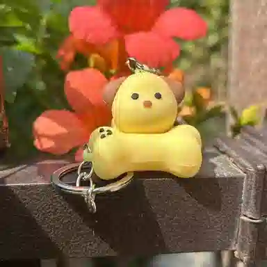 千桐 骨头 行李箱书背包挂饰#好运 亚克力 挂件 男女同款情侣款