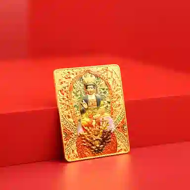 【正财偏财滚滚来】 千桐 诸事顺利 新中式国潮复古唐卡  光速上岸#好运 合金 挂件 男女同款情侣款