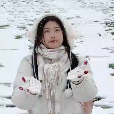 千桐 文艺简约可爱冬日温暖加厚针织百搭 涤纶 绒线围巾 男女同款情侣款