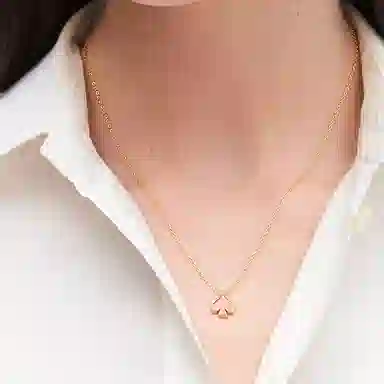 kate spade Mini Heart Pendant Necklace