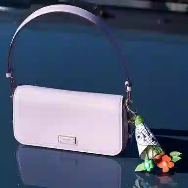 kate spade Keychain Green