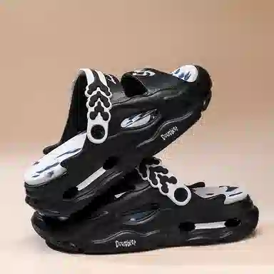 萌芽熊 两穿时尚踩屎感舒适 沙滩凉鞋 男女同款