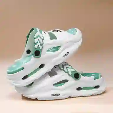 萌芽熊 两穿时尚踩屎感舒适 沙滩凉鞋 男女同款