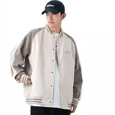 轻迎  男士运动男生外套衣服夹克棒球服 男款