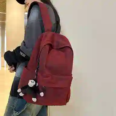 普乐威 扎染简约高中大学生时尚潮流百搭通勤旅游潮牌 尼龙 双肩包 男女同款情侣款 多色