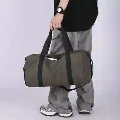 科物酷 运动高级感独立鞋仓短途潮 牛津纺 斜挎旅行包健身包 男女同款情侣款 多色