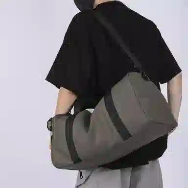 科物酷 运动高级感独立鞋仓短途潮 牛津纺 斜挎旅行包健身包 男女同款情侣款 多色