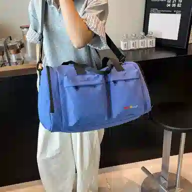 科物酷 大容量短途旅行袋干湿分离运动轻便手提行李包多功能游泳包 尼龙布 健身包 男女同款情侣款 多色