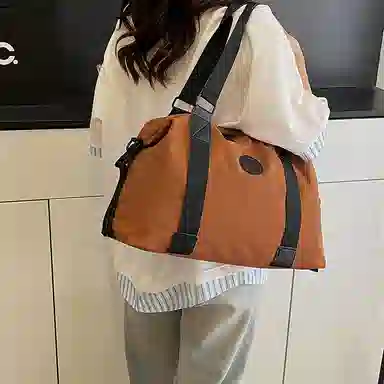 科物酷 短途旅行轻便行李包袋出差出行通勤 尼龙布 健身包 大号 男女同款情侣款 多色