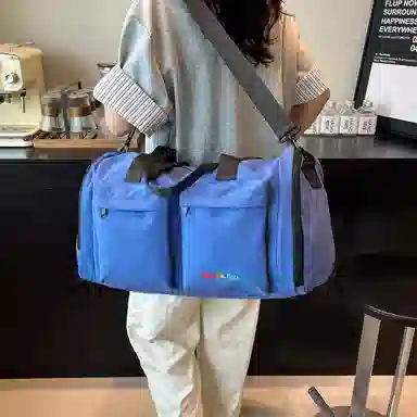 科物酷 大容量短途旅行袋干湿分离运动轻便手提行李包多功能游泳包 尼龙布 健身包 男女同款情侣款 多色